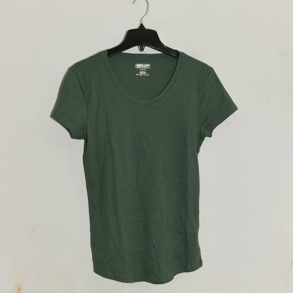 Kirkland Signature Ladies' Scoop Neck Pima Tee, - Picture 3 of 4